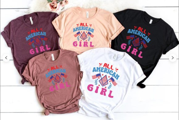 All American Girl 1: A Comprehensive Review of a Versatile Digital Asset for Print-on-Demand and Personal Projects