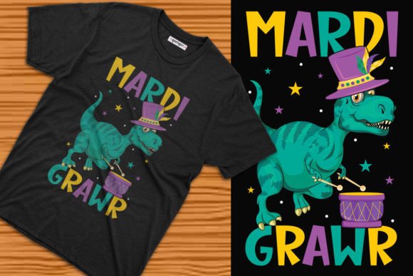 Celebrate with Style: Mastering the Mardi Grawr T-Shirt Design for Your Creative Business