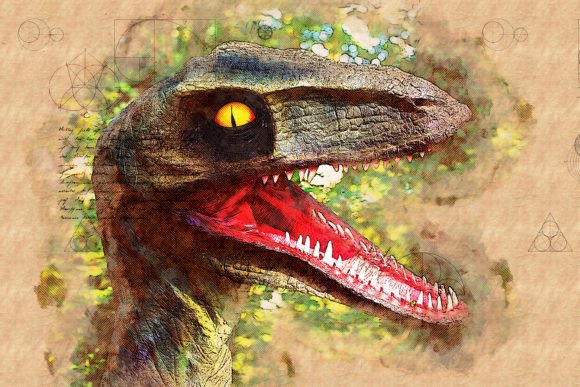 Dinosaur Printable Illustrations Pack 09: Elevate Your Projects with High-Quality Graphics