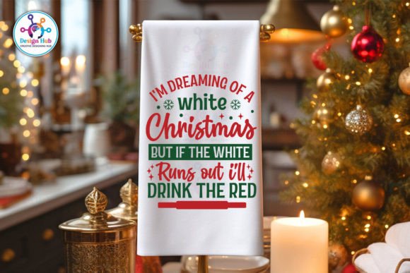 I'm Dreaming of a White Christmas But If SVG Design Asset