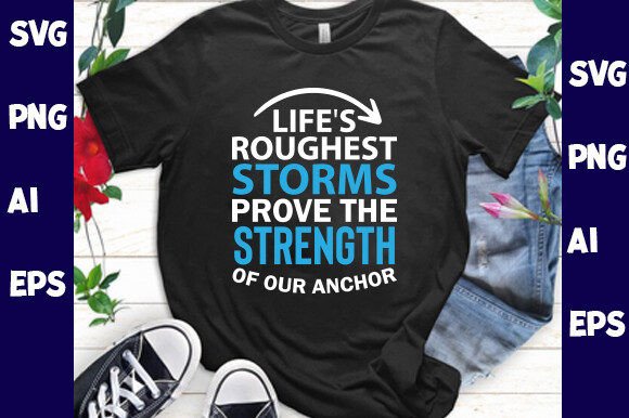 Life’s Roughest Storms Prove the Strength: A Digital Artwork for Resilient DIY Creations