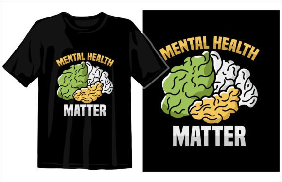 Mental Health Awareness T-shirt Design